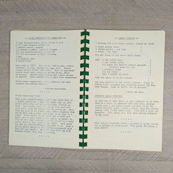 Vintage Westinghouse Cookbook 1980 Specialty Metals Division Pittsburgh area PA - Picture 5 of 5